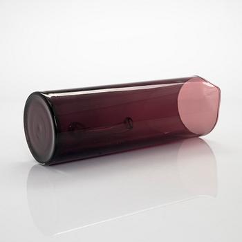 Timo Sarpaneva, dricksglas, 6 st, samt tillbringare, i-serien, Iittala tidigt 1960-tal.