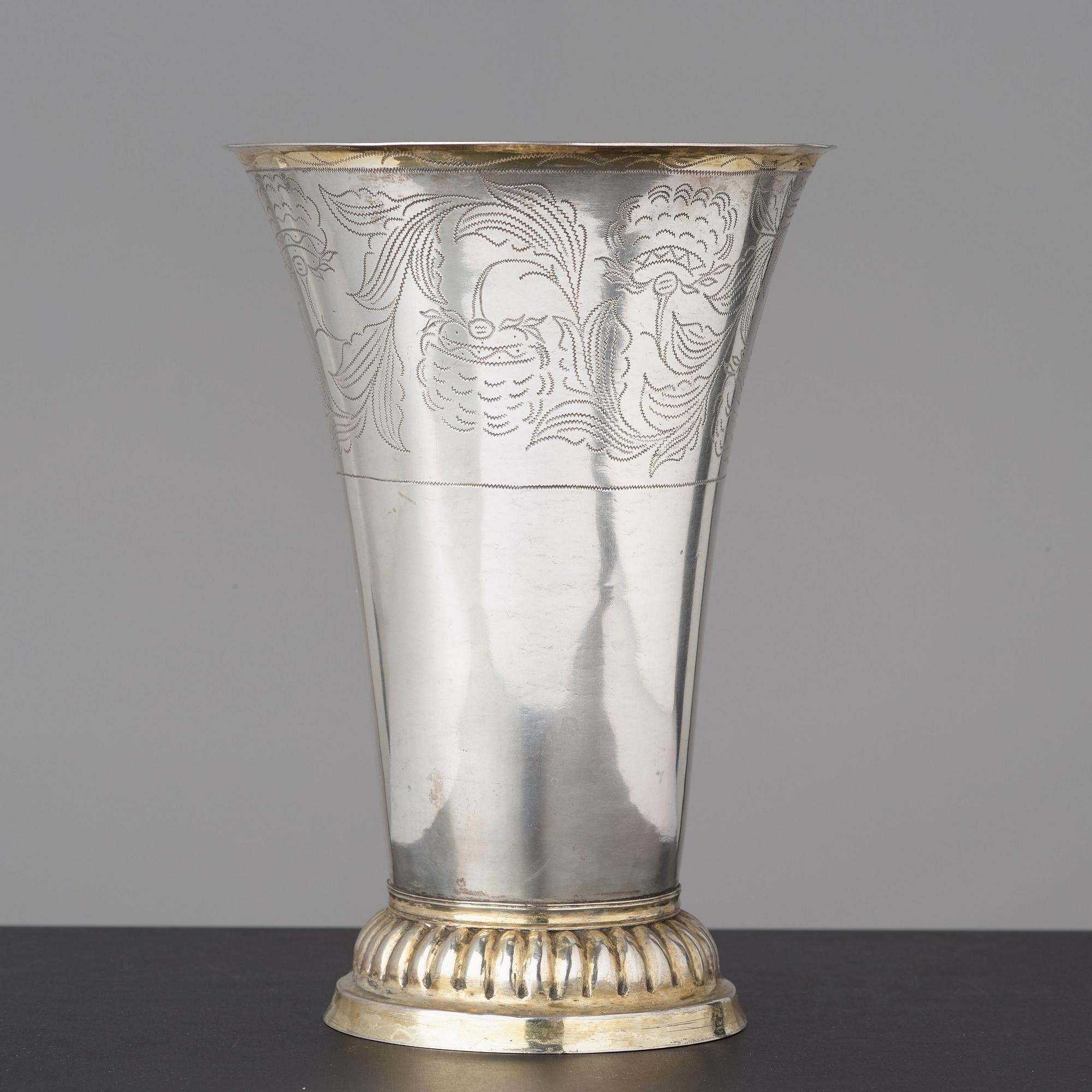 A Swedish 18th century beaker.