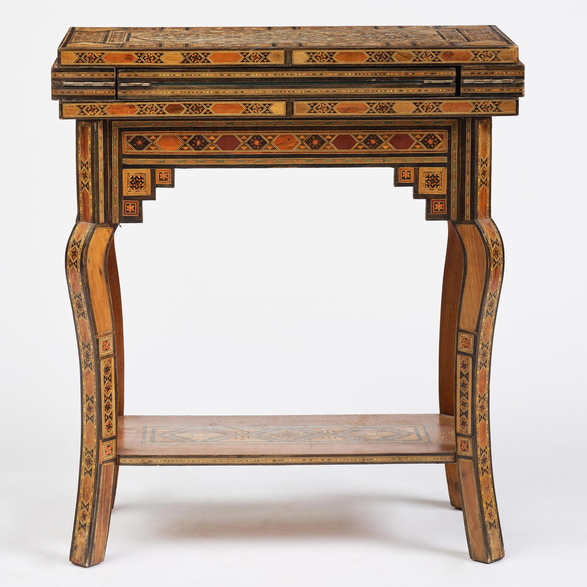 Spelbord, Damaskus Syrien, omkring år 1900.