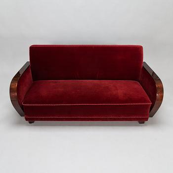 Soffmöblemang, 3 delar, jubileumsmodell "Pormestari" (Borgmästren) för Asko 1993.