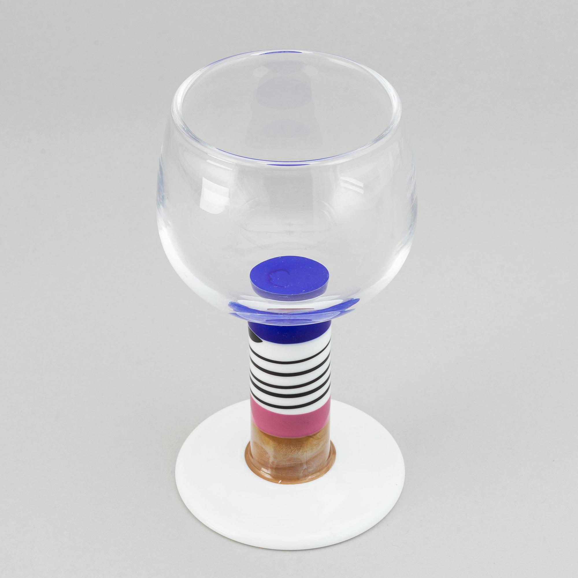 Gunnar Cyrén, a 'Pop' goblet, Orrefors.