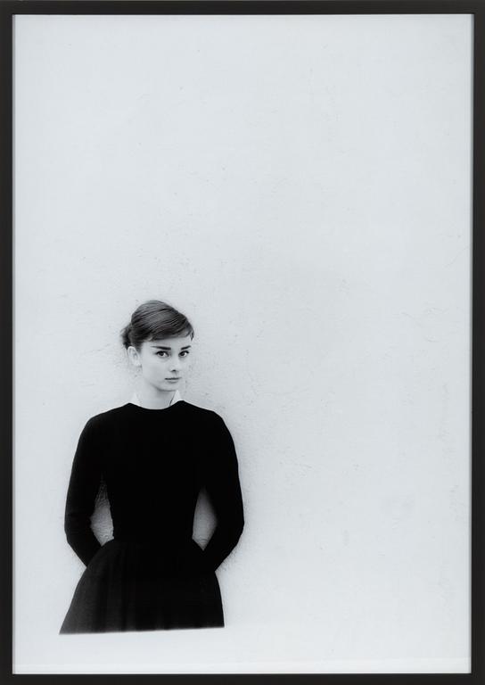 Per-Olow Anderson,  "Audrey Hepburn photographed on the set for War and Peace, 1955".