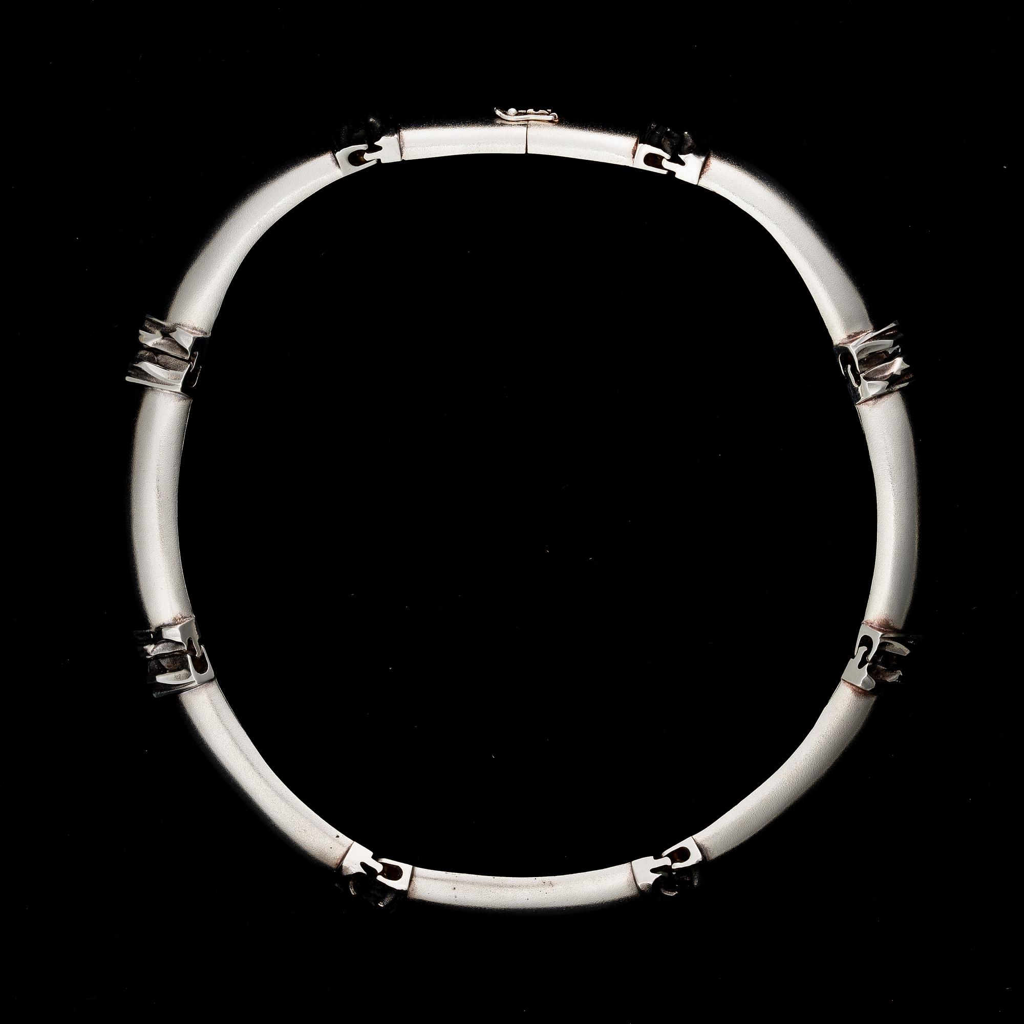 BJÖRN WECKSTRÖM, collier "Delos", silver. Lapponia 1987.