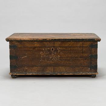 Kista, allmoge, daterad 1782.