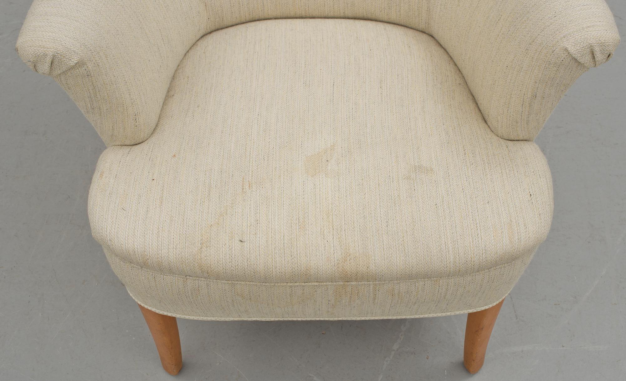 FÅTÖLJ, Carl Malmsten.