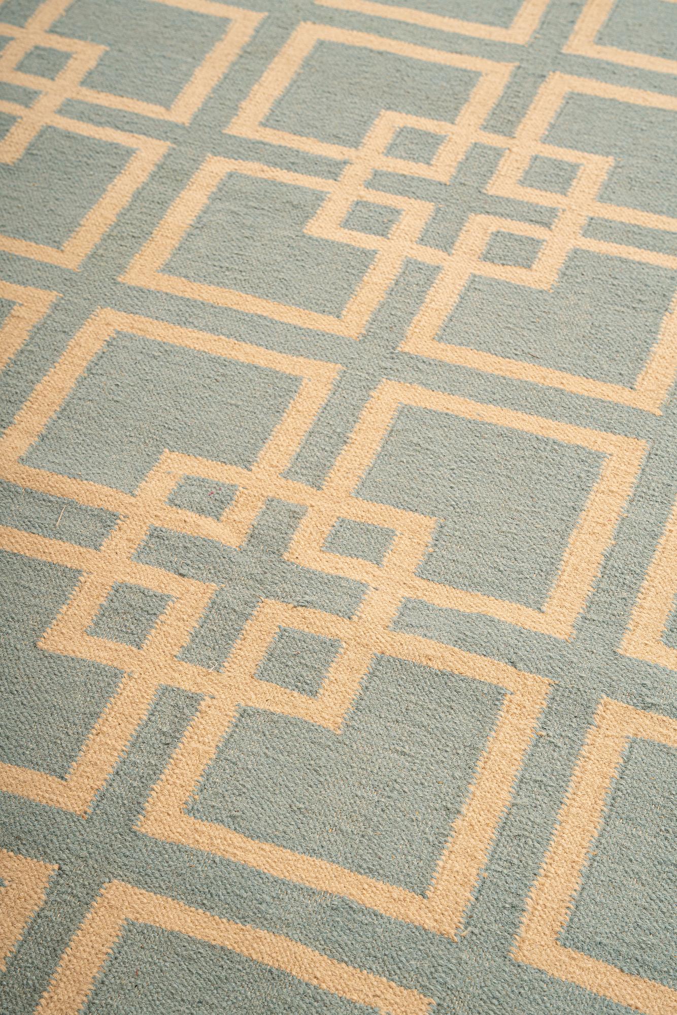 Rug, flat weave, ca 240 x 160 cm.