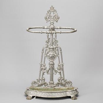 PARAPLYSTÄLL, gjutjärn, 1900-talets första hälft.