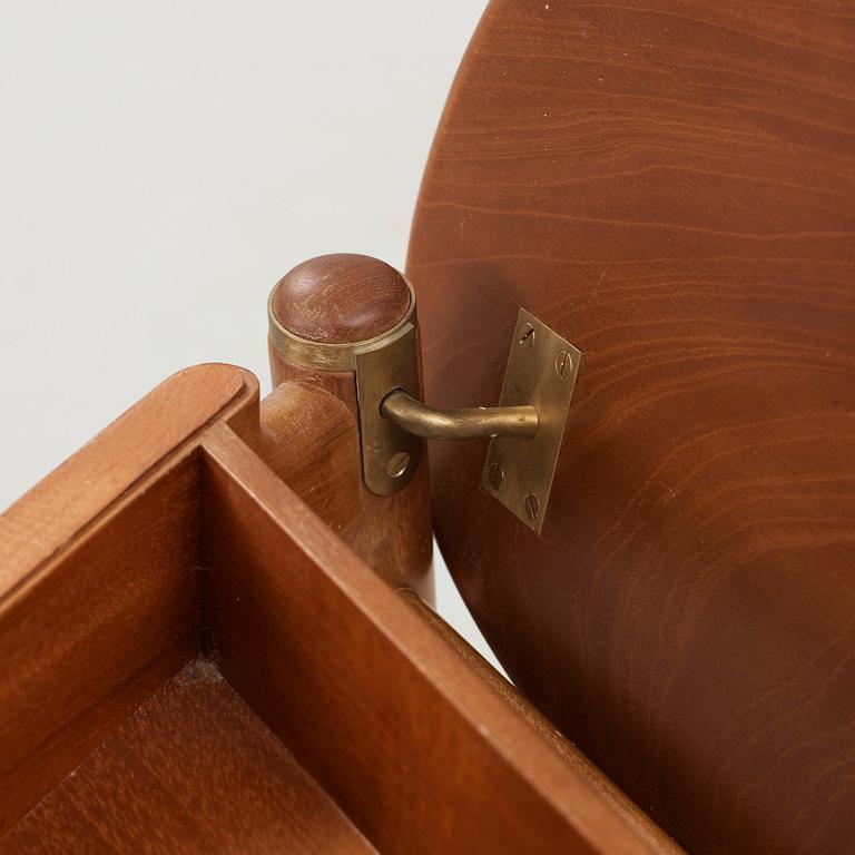 Hans J. Wegner, a mahogany 'Valet Chair' (Jakkens Hvile), Johannes Hansen, Denmark 1950-60's.