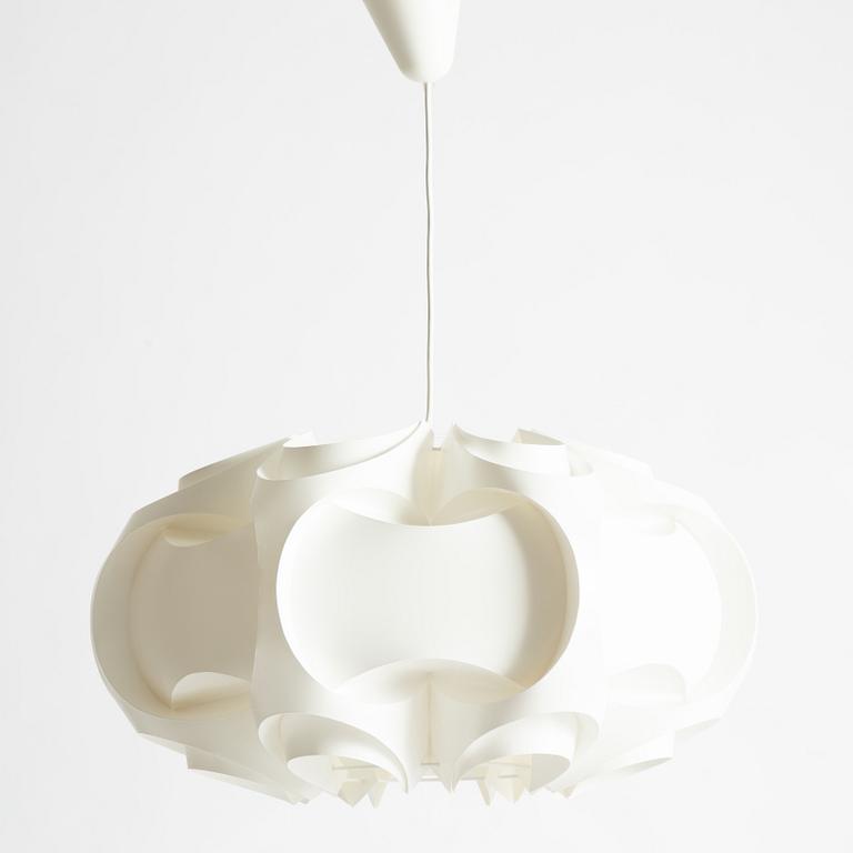 Poul Christiansen, taklampa, modell 171, Le Klint, Danmark.