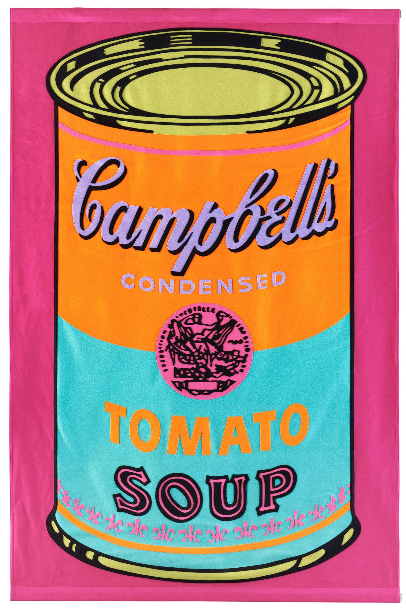 Andy Warhol, "Campbell's Tomato Soup Banner".