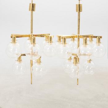 Hans-Agne Jakobsson, Ceiling lamps a pair model T 348/9, second half of the 20th century.