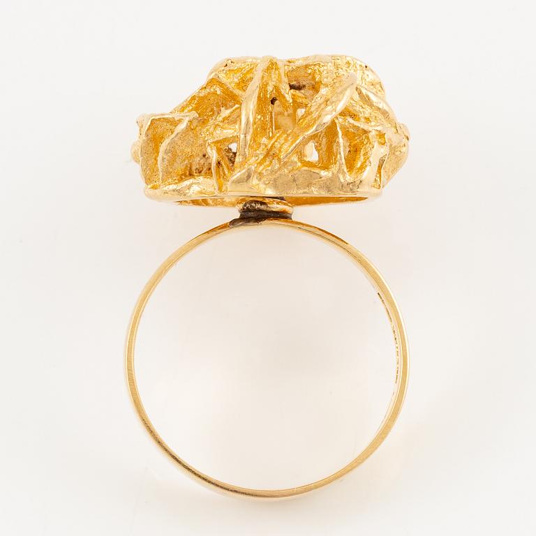 Björn Weckström, a ring 18K gold, for Lapponia.