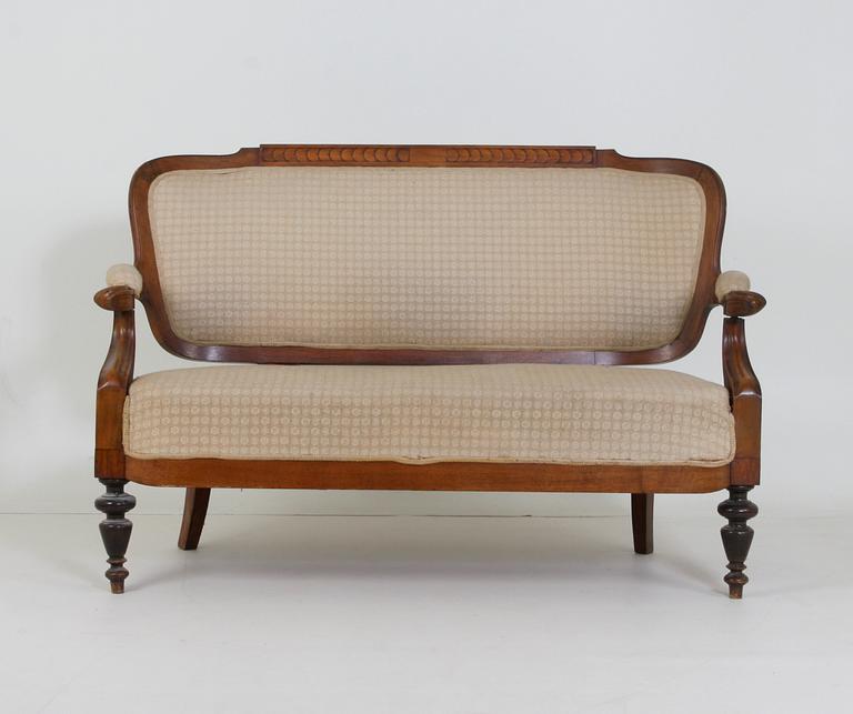 SOFFA, oskariansk, 1800-talets slut.