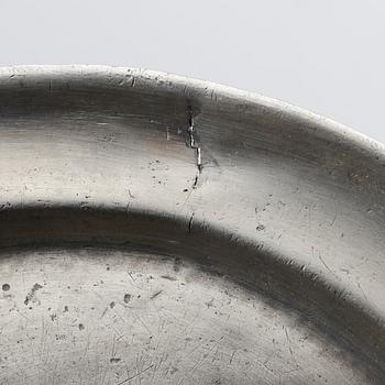 FAT, tenn, otydliga svenska stämplar, 1700-tal.