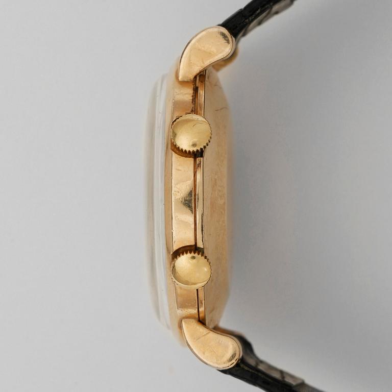 Jaeger-LeCoultre - Memovox. Manual winding. Gold. 1950/60s. 34mm. Case number. 591205 P.