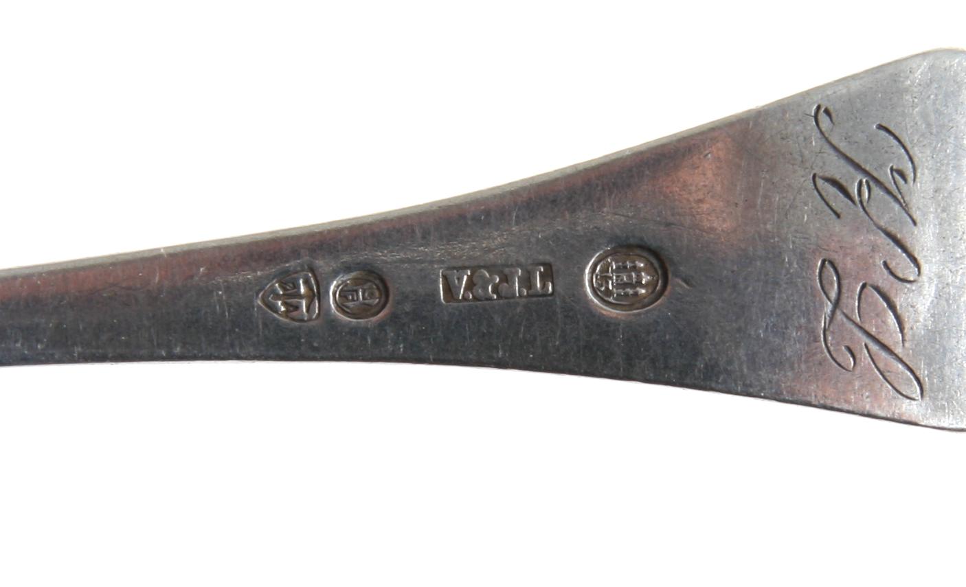 PARTI BESTICK, 8 delar. Silver, Danmark mm.