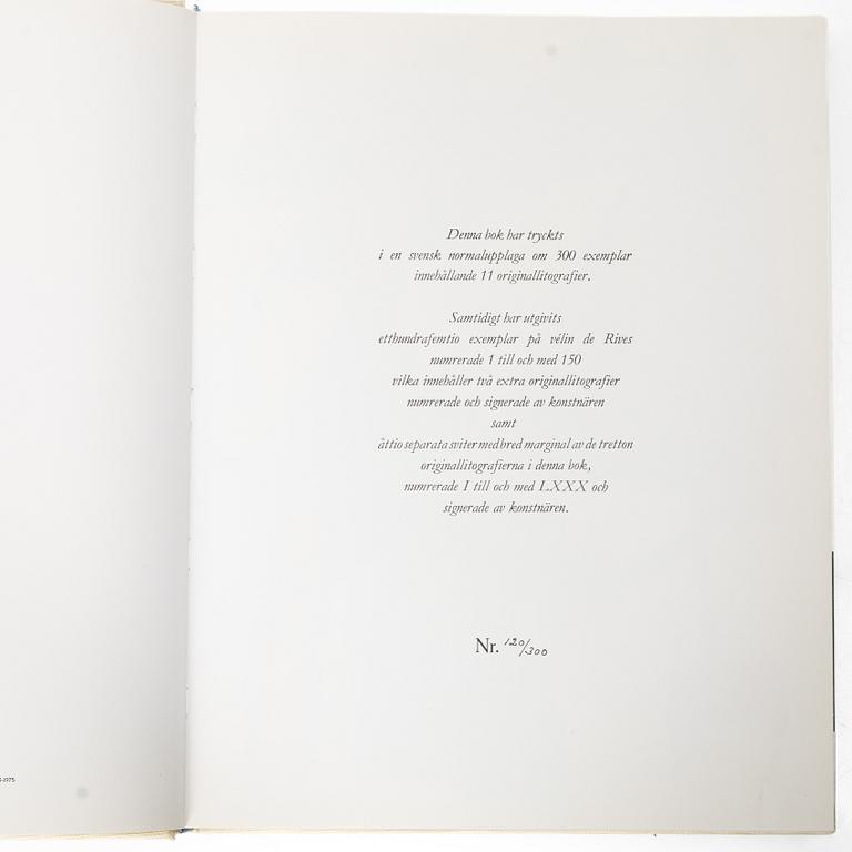 Joan Miró, Böcker 2 st, "Samlade litografier I-II", numrerade 120/300.