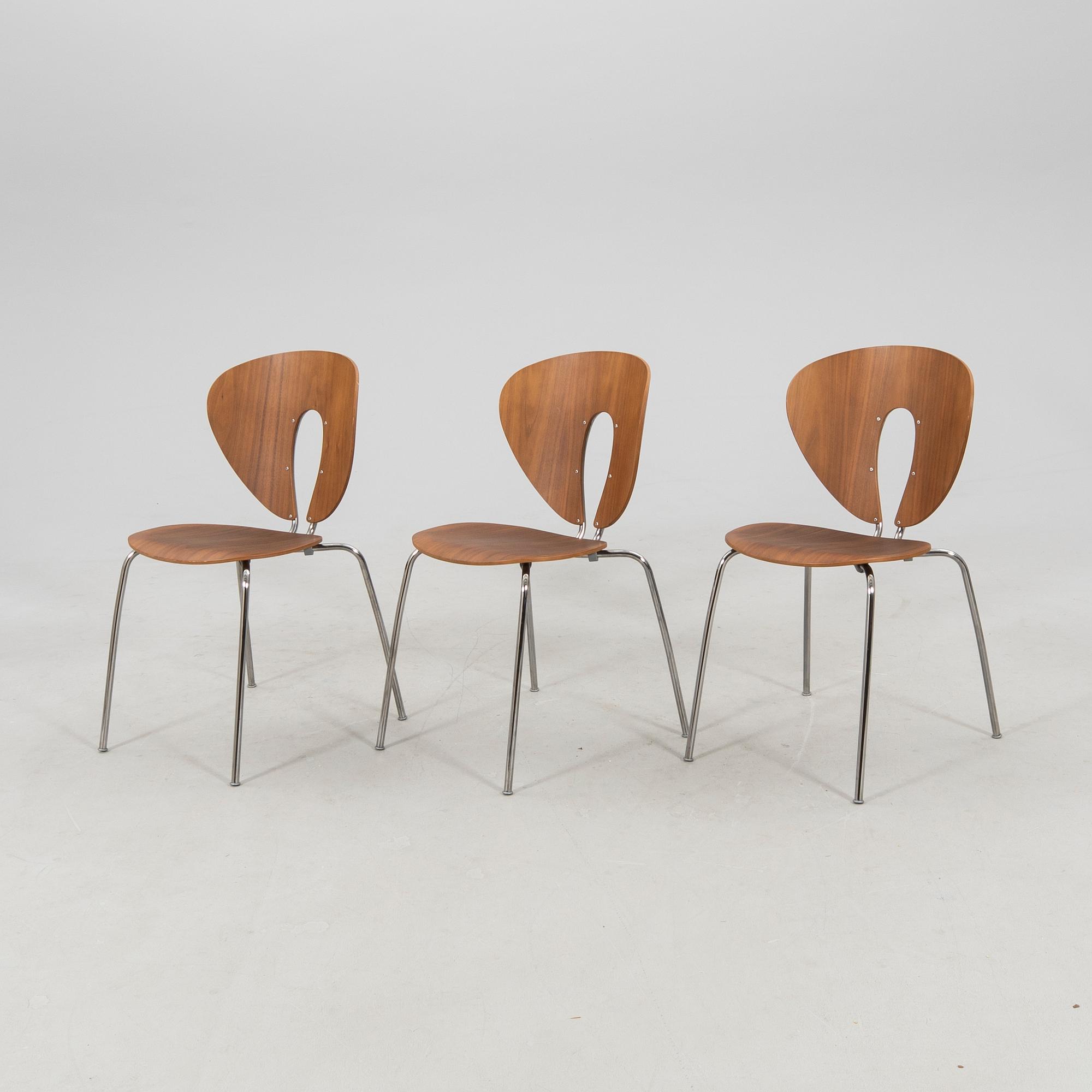 Jesus Gasca chairs, 6 pcs "Globus" for Stua, 21st century.