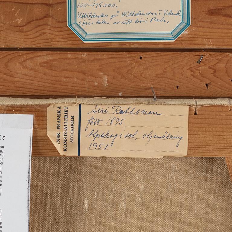 Siri Rathsman, "Alpskog i sol".