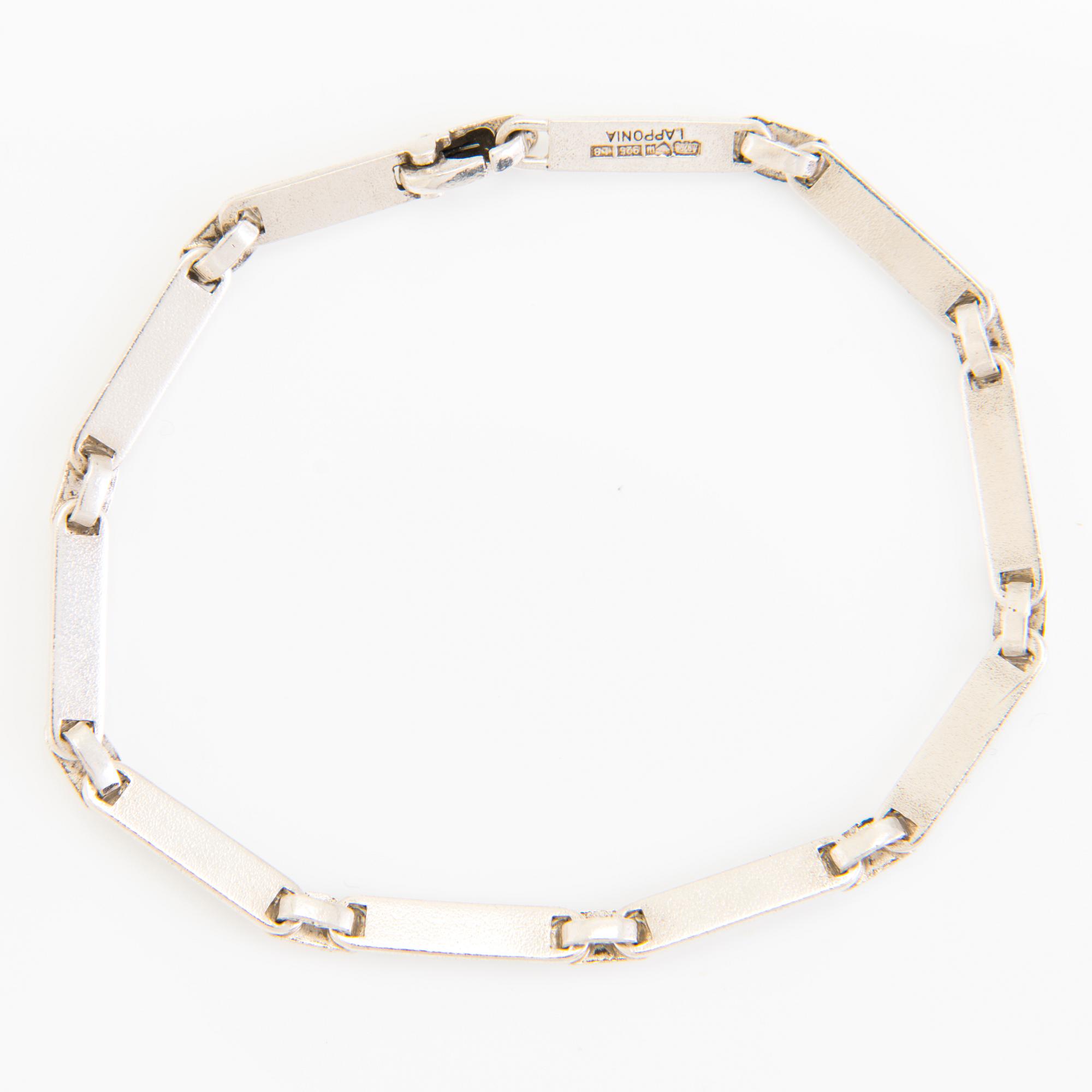 LAPPONIA, HALSBAND och ARMBAND, sterlingsilver, 1988-1995.