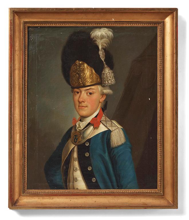 "Charles Emile Lewenhaupt" (1750-1811) i Royal Bavière regementets uniform.