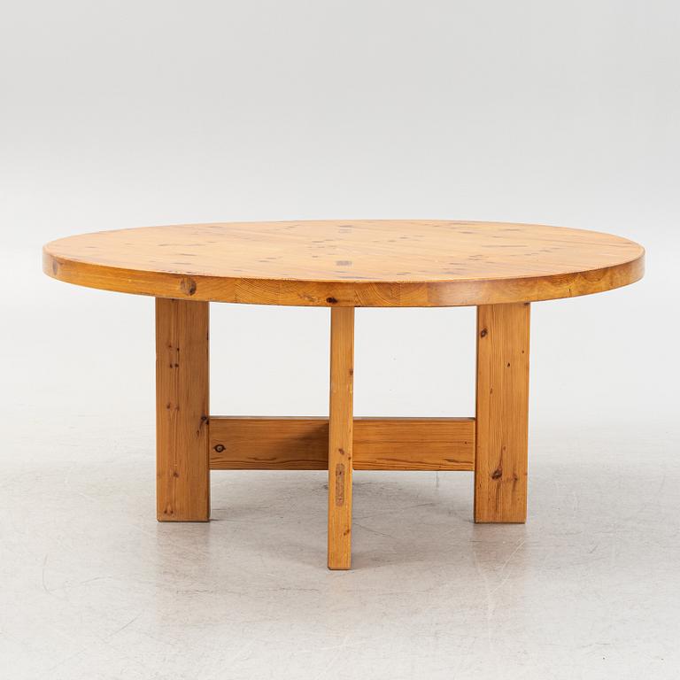 Roland Wilhelmsson, an "Oden"  pine dining table, Ågesta, 1974.