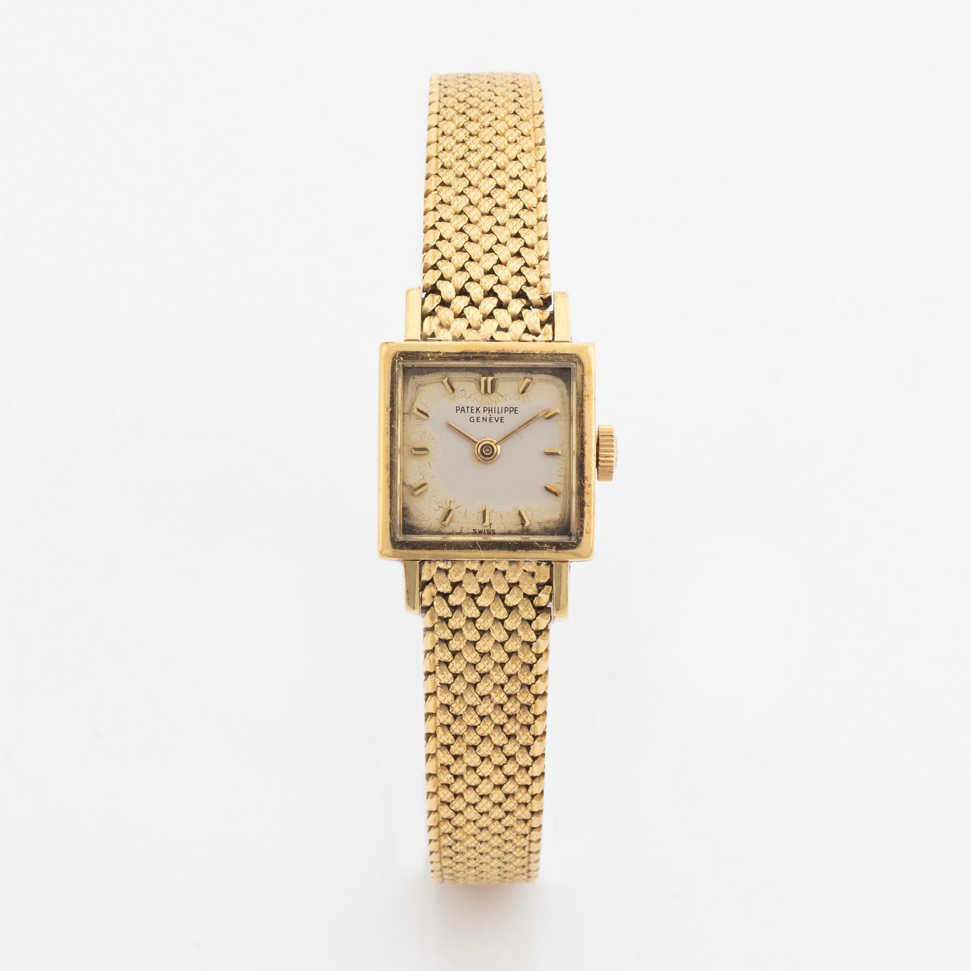 Patek Philippe, wristwatch, 16 x 16 (25) mm.