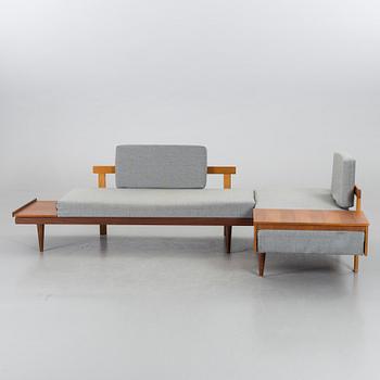 SOFFA/DAGBÄDD 2 dlr Ekornes Svane Norge 1960/70-tal.