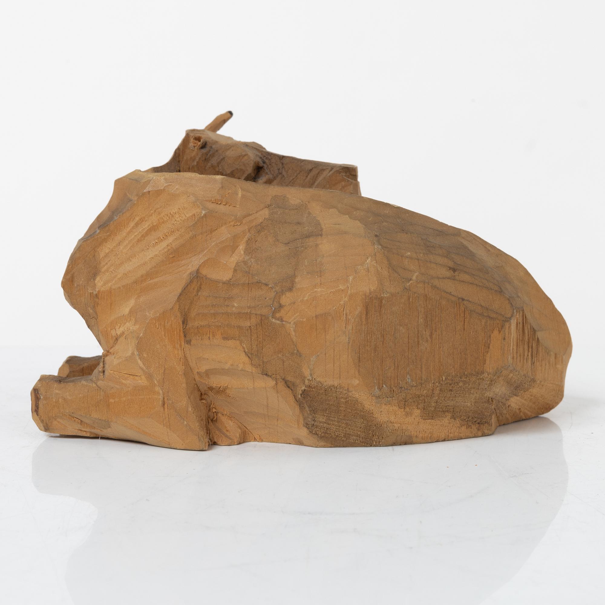 Axel Petersson Döderhultarn, Vilande ko.