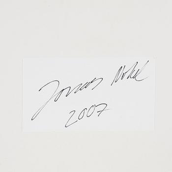 JONAS NOBEL, akvarell signerad och daterad 2007 a tergo.