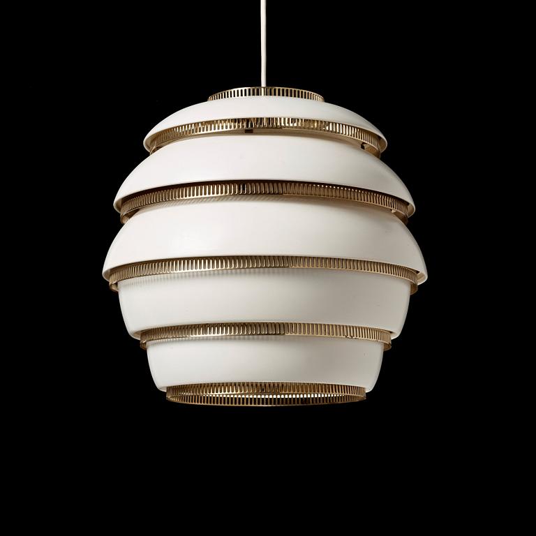 An Alvar Aalto 'Beehive', model A331 ceiling light, Valaistustyö, Finland.