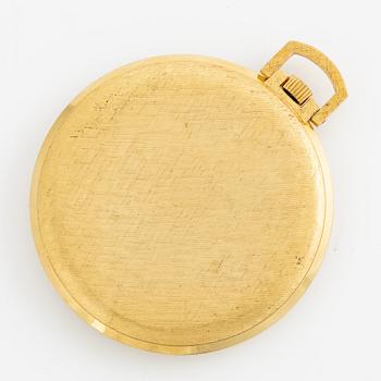 Buren, fickur, 18K guld, 42,5 mm.
