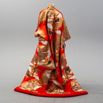 BRÖLLOPSKIMONO, Japan, 1900-tal.