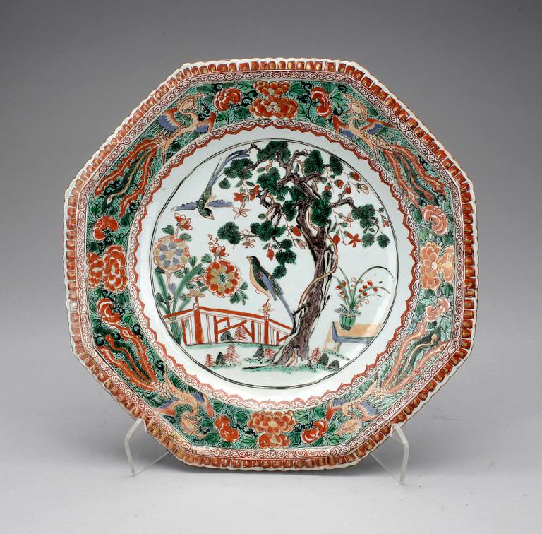 FAT, porslin. Kina, Kangxi (1662-1722).