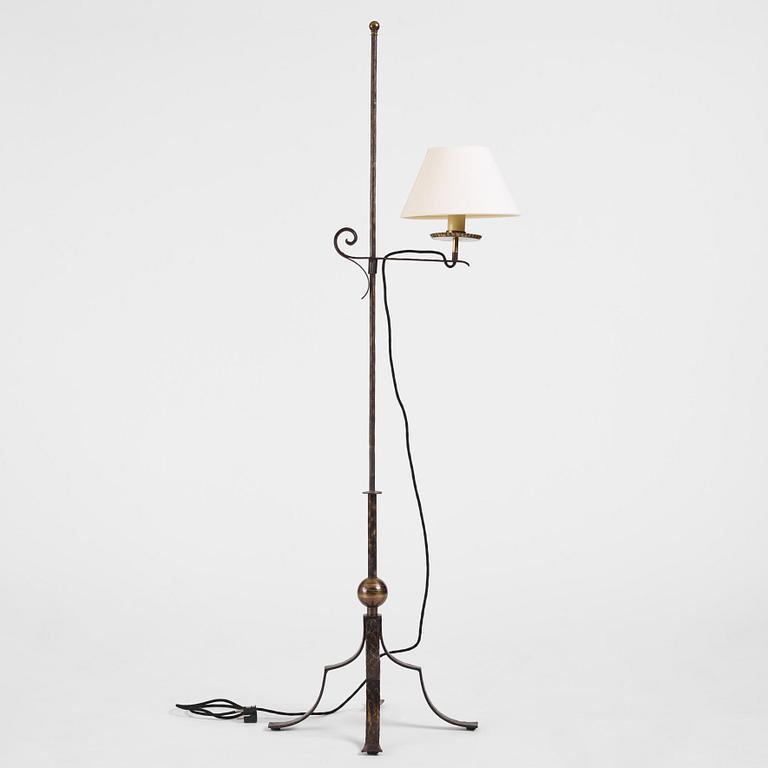 Harald Notini, golvlampa, modell "15042", Arvid Böhlmarks Lampfabrik, 1930-tal.