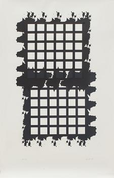 RAUL MEEL , färgserigrafi, signerad och numrerad 14/50, daterad -89.