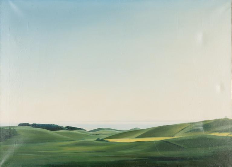 Tord Lager, oil on canvas, signed. dated 1974 verso.