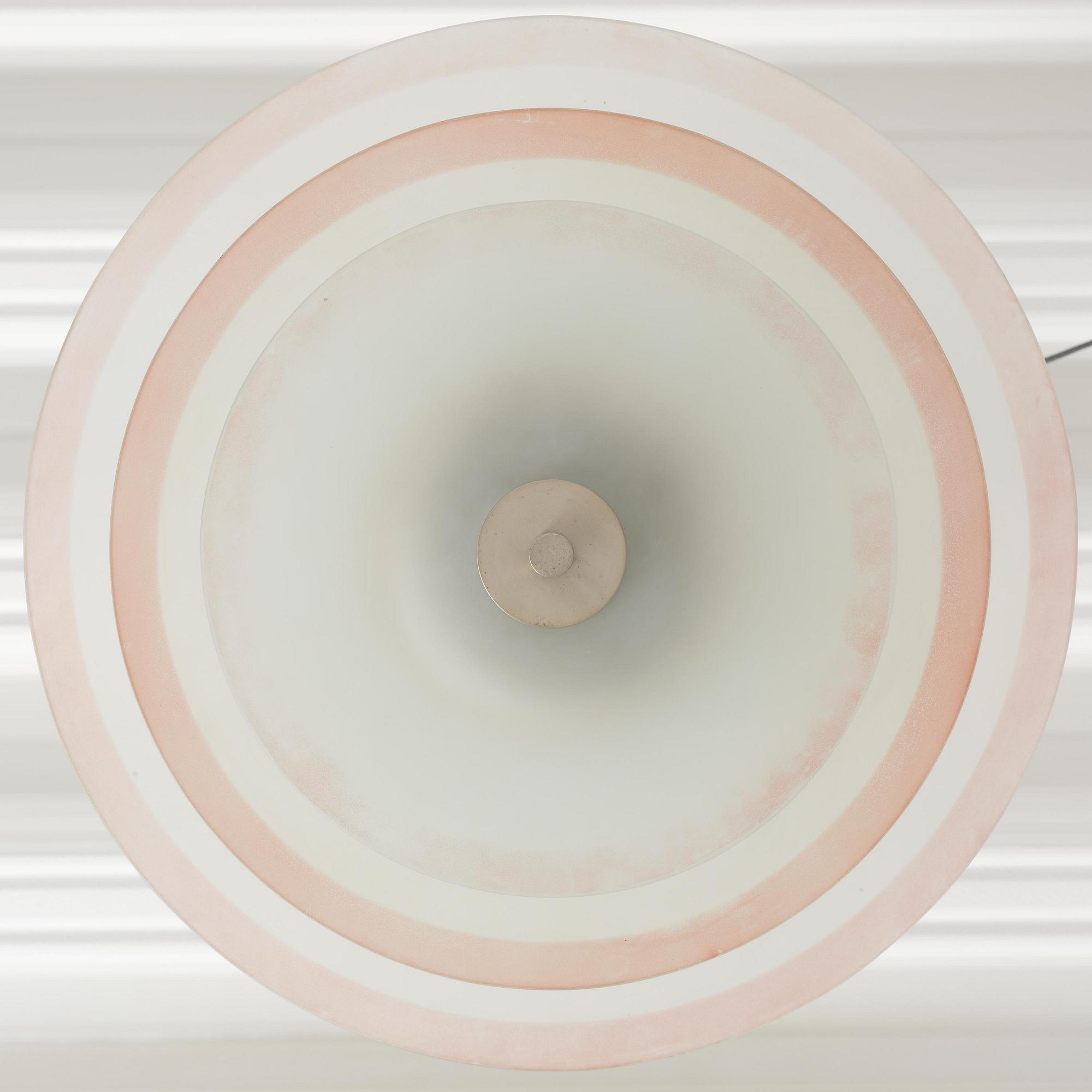 Harald Notini, a pair of ceiling lamps model "10401", Arvid Böhlmarks Lampfabrik, Stockholm, 1930s.