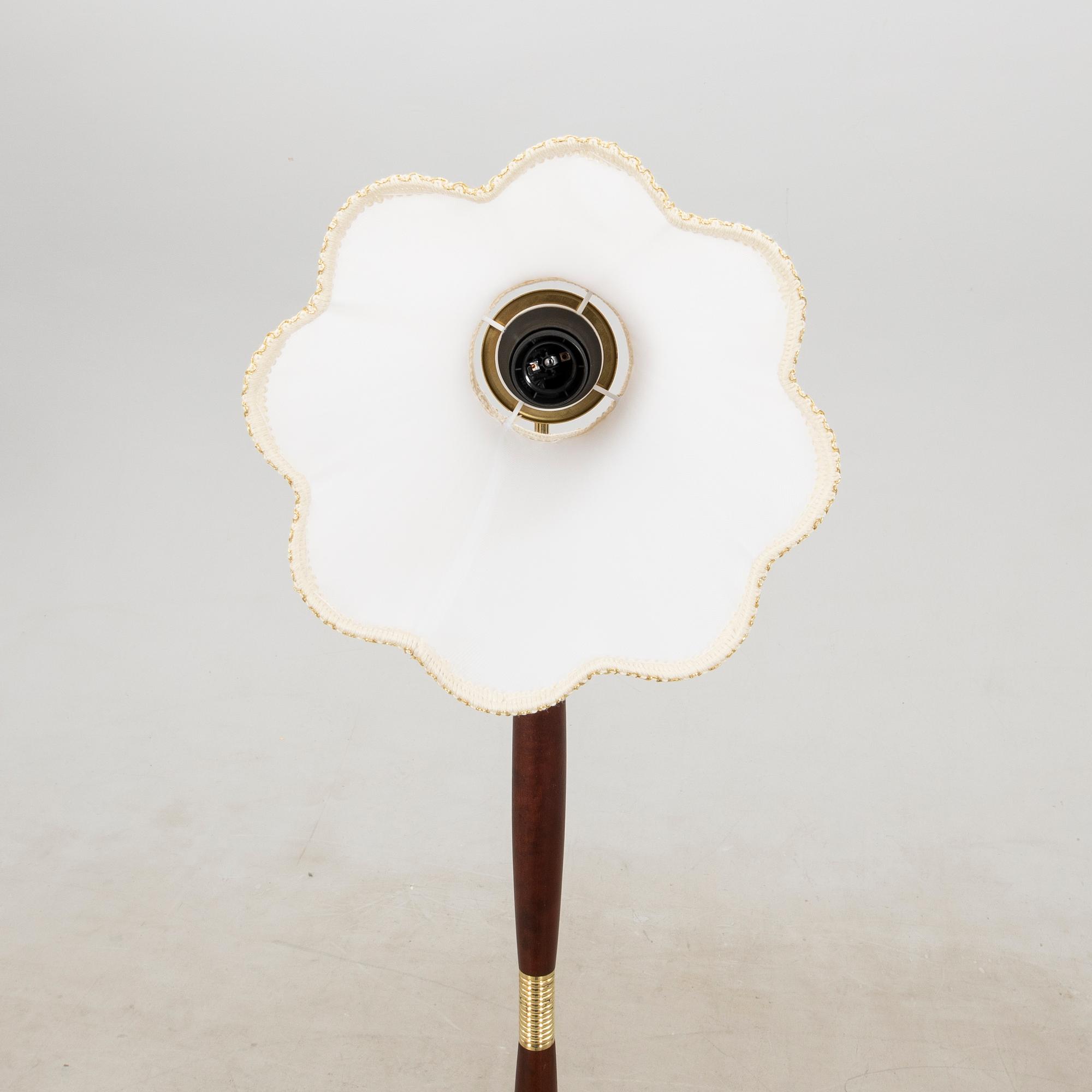 Floor lamp, second half of the 20th century.