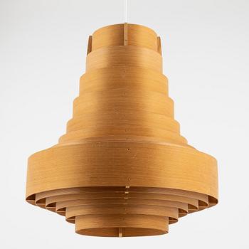 Hans-Agne Jakobsson, a wooden ceiling light, T667, Ellysett, Markaryd.