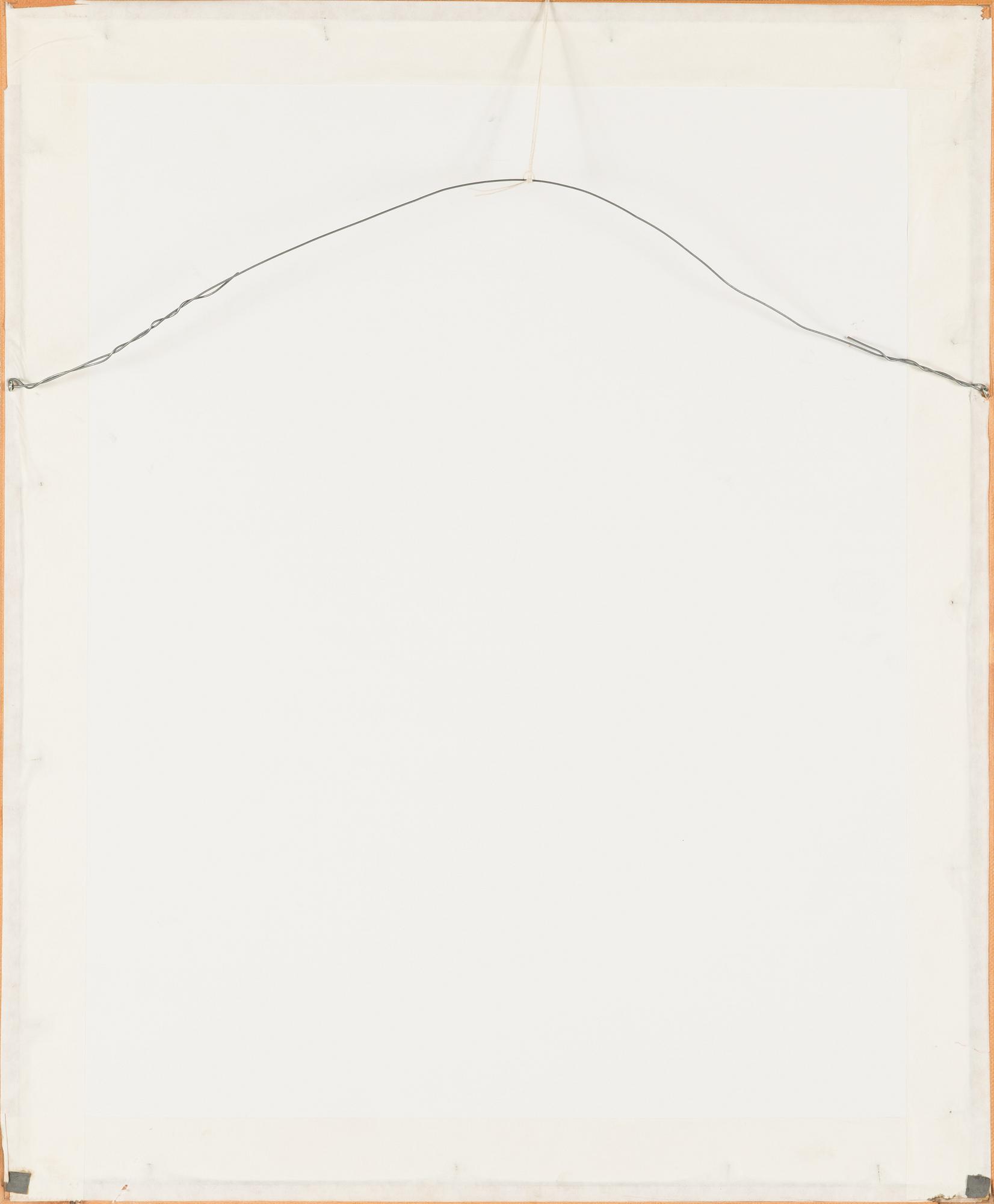 Pentti Kaskipuro, akvatint och torrnål, signerad och numrerad 64/100.