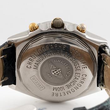 Breitling, Chronomat, Chronometre, chronograph, 39 mm.