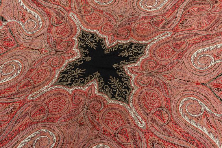 An Indian Kashmir shawl, second half of the 19th century, c. 196 x 196 cm.