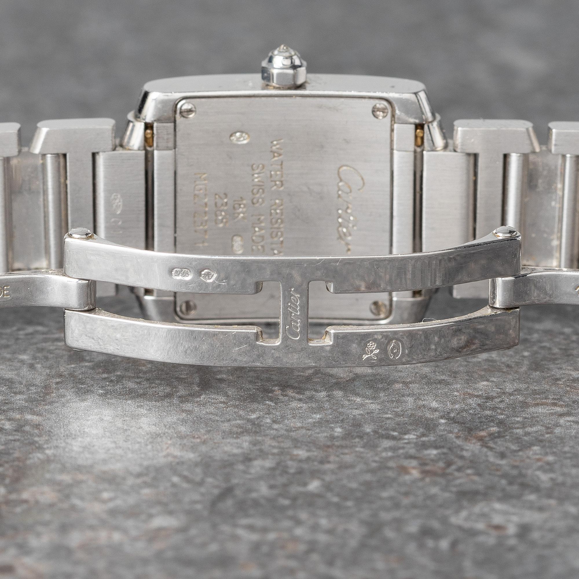 Cartier, Tank Francaise, ca 2000.