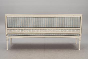 SOFFA, gustaviansk stil, 1800-tal.