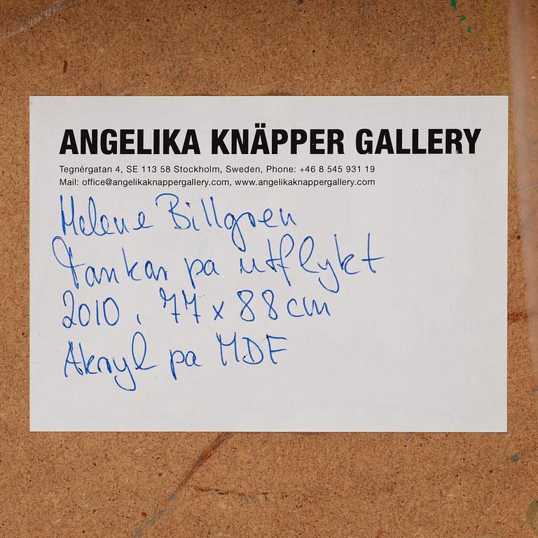 Helene Billgren, "Tankar på utflykt".