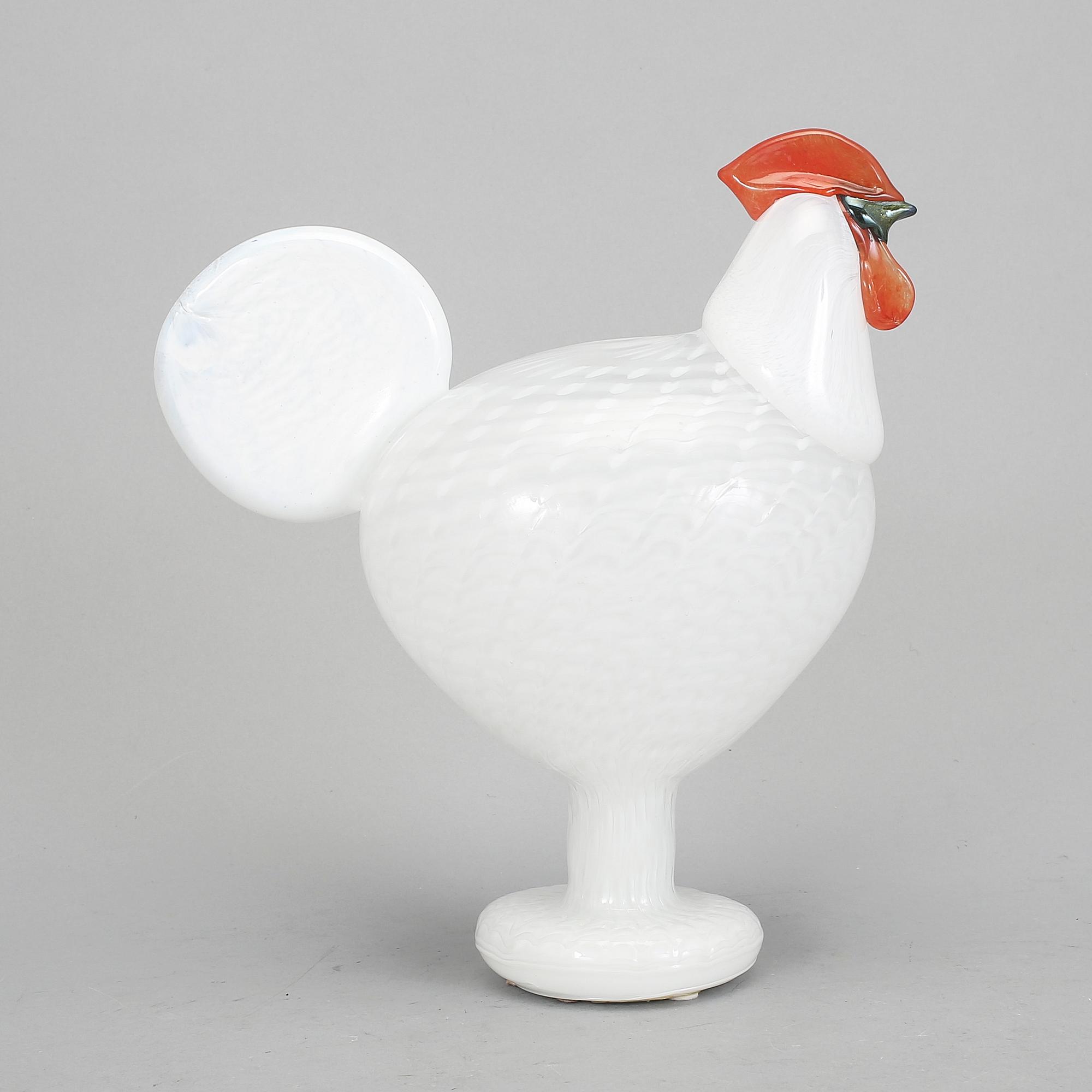 FIGURIN, glas, Oiva Toikka, Nuutajärvi, 1900-talets andra hälft.