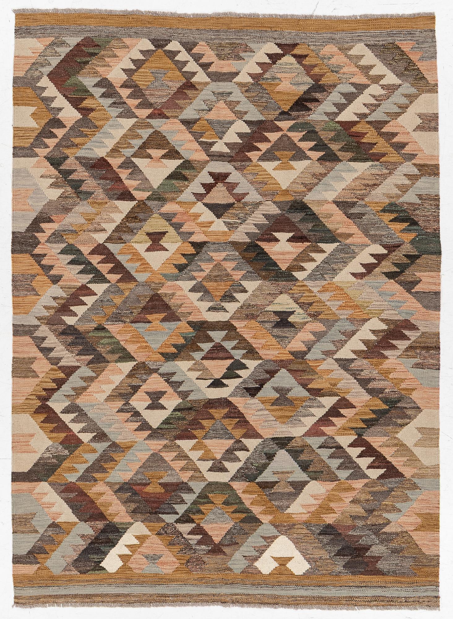 Rug, kilim, Afghanistan, approx. 198 x 145 cm.