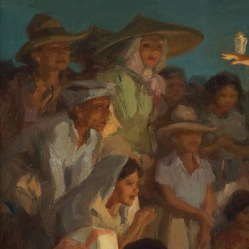 Fernando Cueto Amorsolo, Pandanggo sa Ilaw (Fandango med ljus).