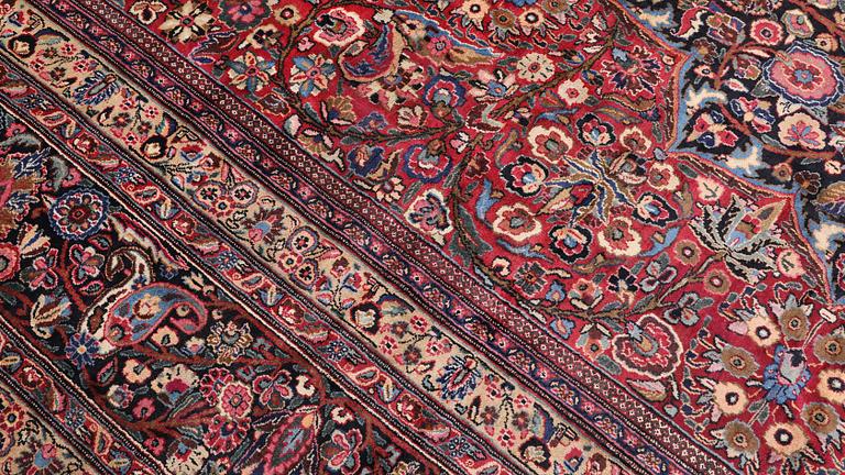 Carpet, Antique Dorokhsh (Khorasan), Signed, 636 x 377 cm.
